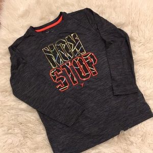 Boys long sleeve athletic top